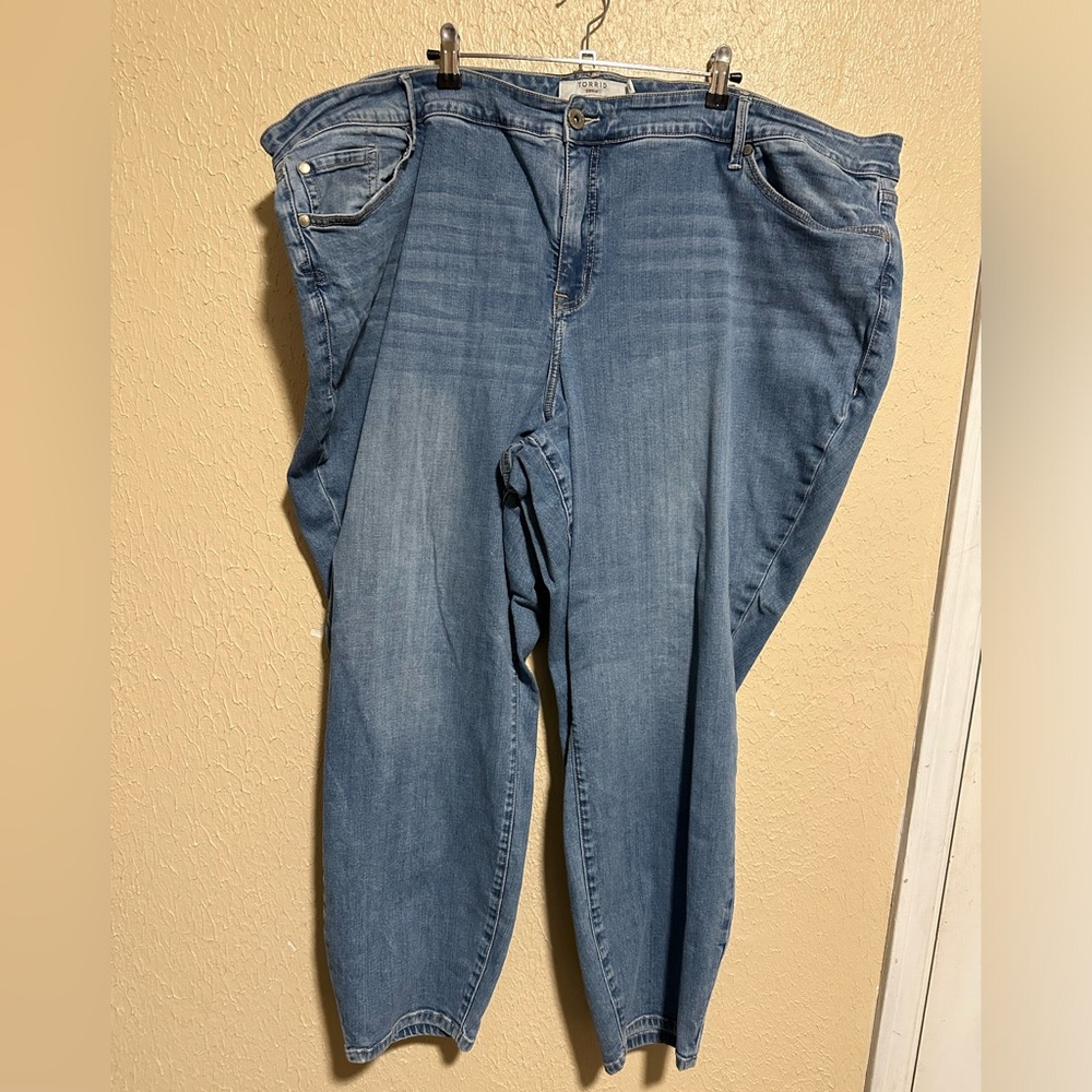 Torrid Skinny Jeans Size 30‎ High Waist Plus Size Stretchy